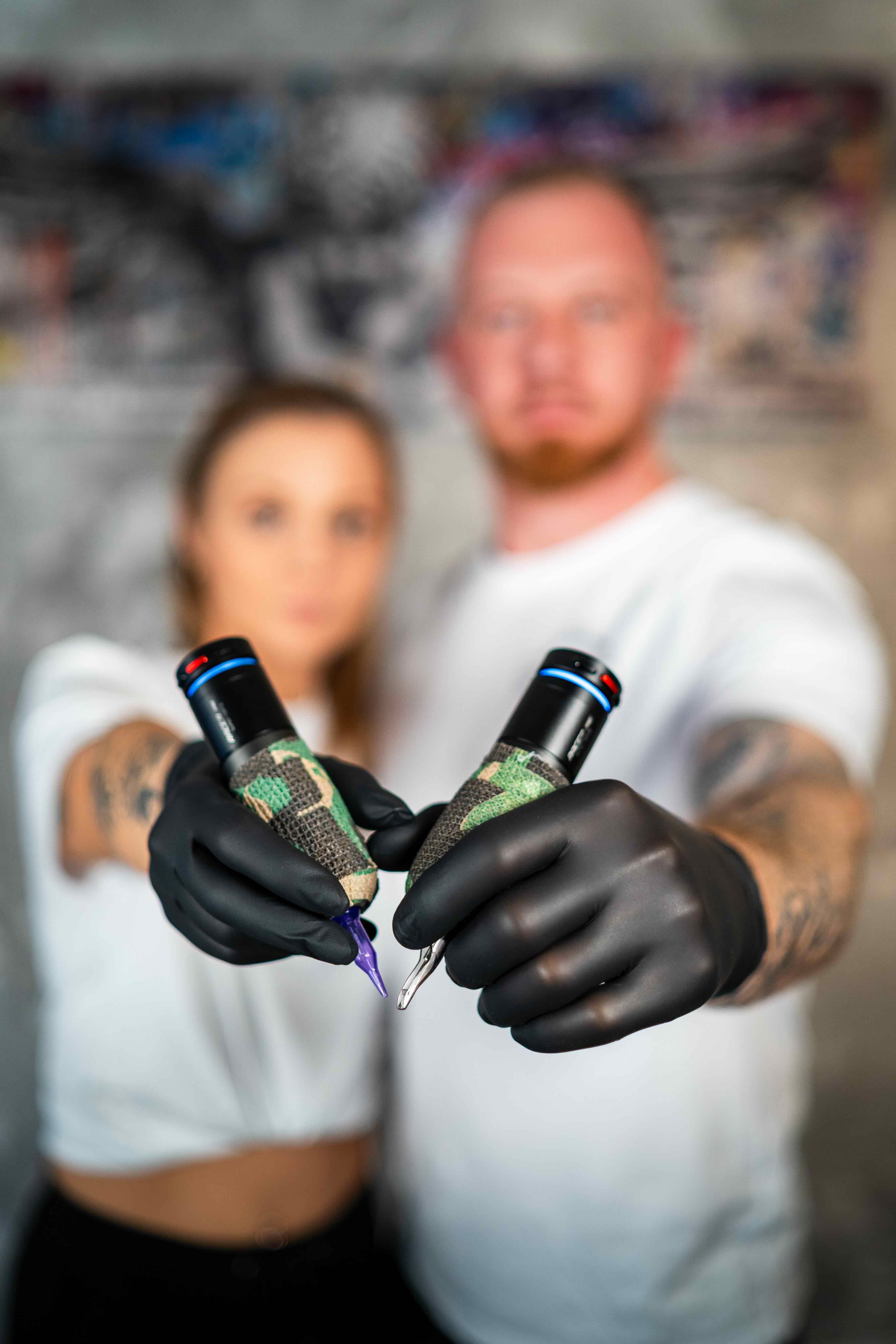Tattoo Artist at work